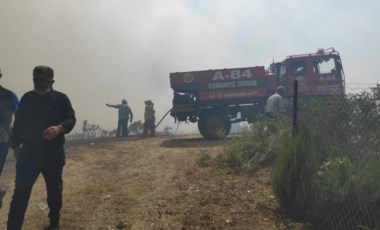 Osmaniye'de orman yangını: Evler tahliye edildi