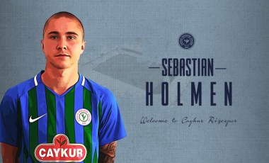 Çaykur Rizespor'da Sebastian Holmen için imza töreni düzenlendi