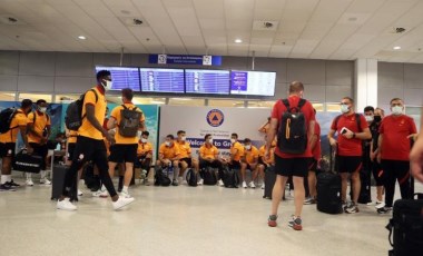 İşte Galatasaray'ın Yunanistan'da yaşadığı zor anların görüntüleri