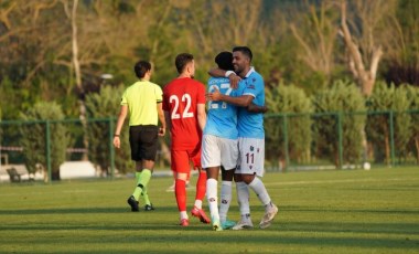 Trabzonspor, Ümraniyespor'u 5-3 mağlup etti