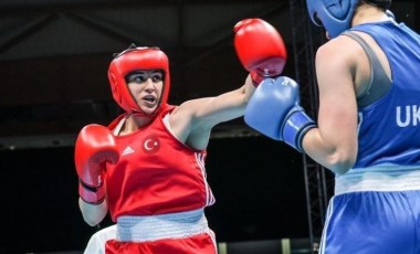 Trabzonspor boks takımı sporcusu Busenaz Sürmeneli, olimpiyat yolcusu