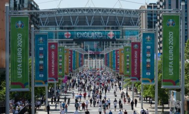 EURO 2020 finalini 5 bin biletsiz seyirci izledi