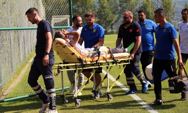 Yeni Malatyaspor'da Nuri Fatih Aydın, hazırlık maçında sakatlandı