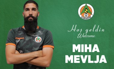 Aytemiz Alanyaspor, Miha Mevlja'yı renklerine bağladı