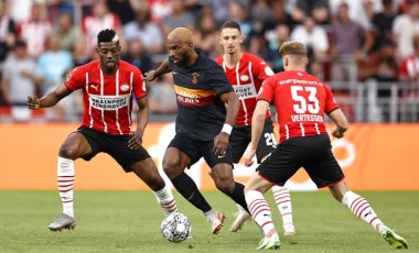 PSV - Galatasaray maçının devre arasında gerginlik