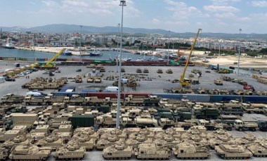 ABD’den Dedeağaç’a yüzlerce tank ve zırhlı araç sevkiyatı