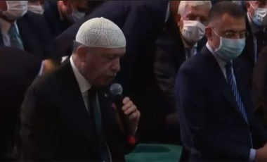 Erdoğan'dan Ayasofya mesajı: Kıyamete kadar eksik olmayacak