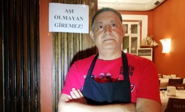 İzmir'de aşı olmayanlar bu restorana giremiyor