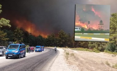 Manavgat'ta 4 ayrı noktada orman yangını