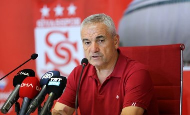 Demir Grup Sivasspor teknik direktörü Rıza Çalımbay: Bu maç ülkemiz için çok önemli