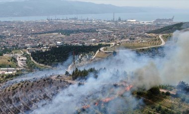 Kocaeli’de orman yangını çıktı: Ekiplerin müdahelesi sürüyor