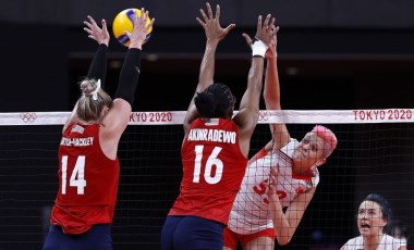 TOKYO 2020 | A Milli Kadın Voleybol Takımı ABD'ye mağlup oldu