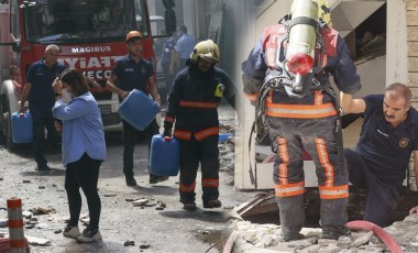 Ankara'da 2 katlı binada patlama: 2 yaralı