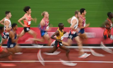 Tokyo Olimpiyatları'nda Nijeryalı atletlerden protesto eylemi