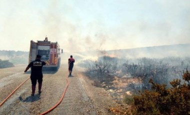 Aydın'da makilik alanda çıkan yangınla ilgili 3 kişi gözaltına alındı