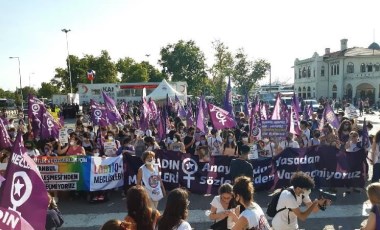 Kadınlar İstanbul Sözleşmesi için eylemde