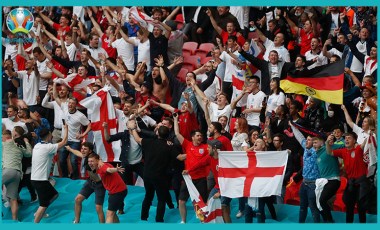 EURO 2020'de İngiltere yenilgisine ağlayan Alman taraftar için bağış toplandı