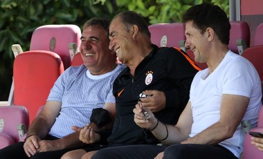 Gheorghe Hagi ve Gheorghe Popescu, Galatasaray Başkanı Burak Elmas'ı ziyaret etti