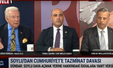 Uğur Dündar, Soylu'nun Cumhuriyet'e 1 milyonluk dava açmasını değerlendirdi