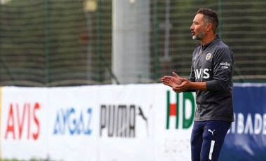 Fenerbahçe Teknik Direktörü Pereira, futbolcularına hedeflerini anlattı