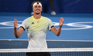 Tokyo 2020'de teniste zafer, Alexander Zverev'in