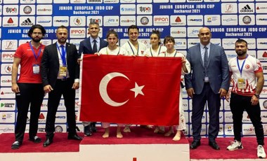 Milli sporcular, Gençler Avrupa Judo Kupası'nda büyük başarıya imza attılar