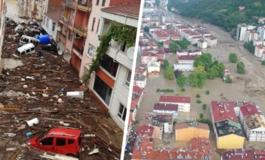 Son dakika... Batı Karadeniz sele teslim: Kastamonu'nun 8 ilçesi sular altında