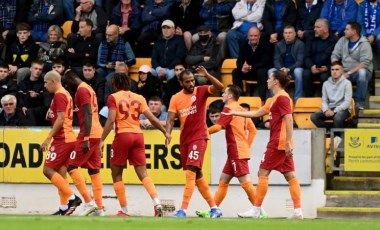 Galatasaray, St. Johnsone'ı 4-2 mağlup etti