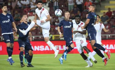 Hatayspor ve Kasımpaşa berabere kaldı