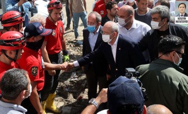 CHP lideri Kemal Kılıçdaroğlu sel bölgesine gitti: Devlet iyi yönetilmiyor