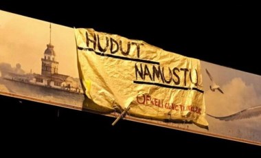 İstanbul'da 'Hudut namustur' pankartı asan 6 kişi gözaltına alındı