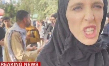 Taliban, canlı yayında CNN ekibine saldırdı