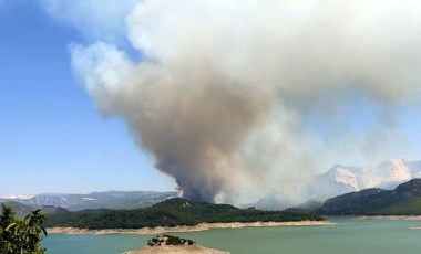 Bir orman yangını da Isparta'da başladı