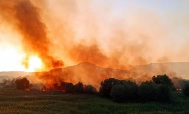 Ankara'da korkutan yangın