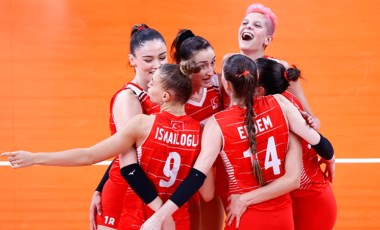 A Milli Kadın Voleybol Takımı, Ukrayna'yı 3-0 mağlup etti