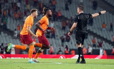 Galatasaray'ın galibiyet golü Christian Luyindama’dan