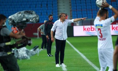 Trabzonspor Teknik Direktörü Abdullah Avcı'dan penaltı açıklaması