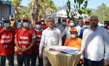 Marmaris'te TİS sevinci: Belediye emekçilerine yüzde 18 zam