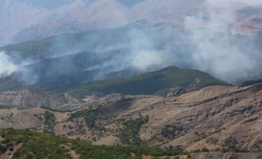 Tunceli'de yangın çıktı, valilik yasak kararı aldı