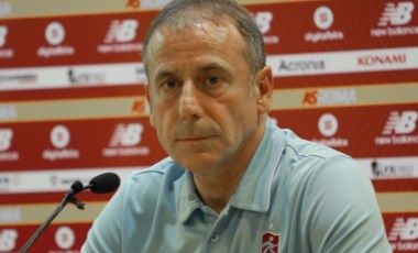 Trabzonspor Teknik Direktörü Abdullah Avcı'dan 