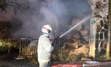 Bursa'da ormanın 6 farklı noktasında ve samanlıkta eş zamanlı yangın