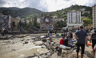 Sinop'ta selde kaybolanları arama çalışmaları sürüyor