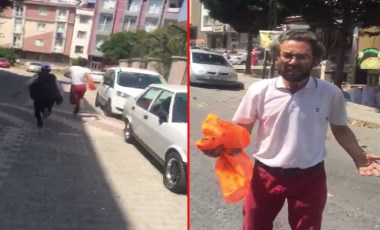 Esenyurt’ta esnaf, hırsızları metrelerce kovaladı