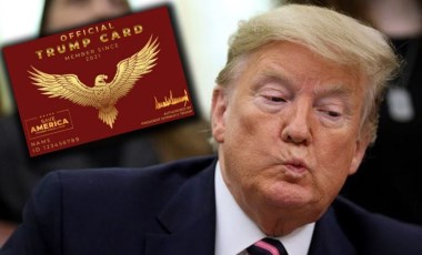 'Altın Trump kartları' sosyal medyada tartışma yarattı