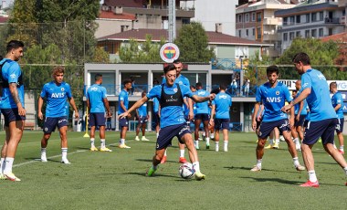 Fenerbahçe'de Jose Sosa takımla birlikte çalıştı