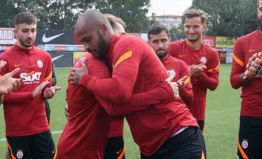 Galatasaray'da Kerem ve Marcao barıştı