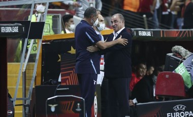 Maurizio Sarri ile Fatih Terim'in diyaloğu dikkat çekti