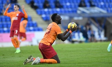 Galatasaray'ın Alanyaspor maçı kadrosunda Mbaye Diagne yer almadı