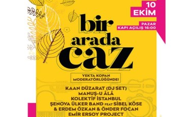 Tek günlük caz festivali 10 Ekim'de