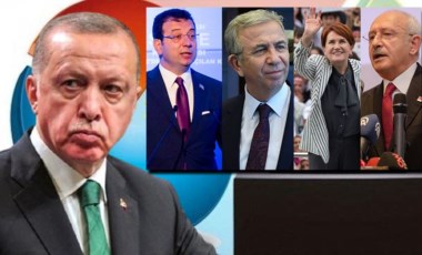 Son anket: Erdoğan 4 aday karşısında kaybediyor, en büyük farkı Yavaş atıyor